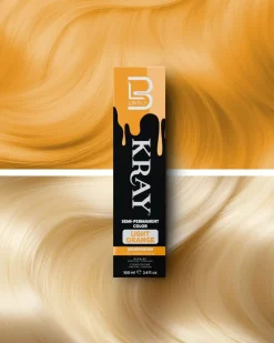 L3VEL3 Kray Light Orange Semi Permanent Color Tube 100 ml