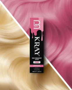 L3VEL3 Kray Pink Semi Permanent Color Tube 100 ml