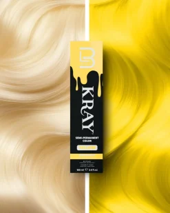 L3VEL3 Kray Yellow Semi Permanent Color Tube 100 ml