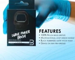 L3VEL3 Large Finger Brush