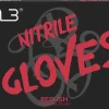 L3VEL3 Red-Ish Medium Professional Nitrile Gloves 100 Pack