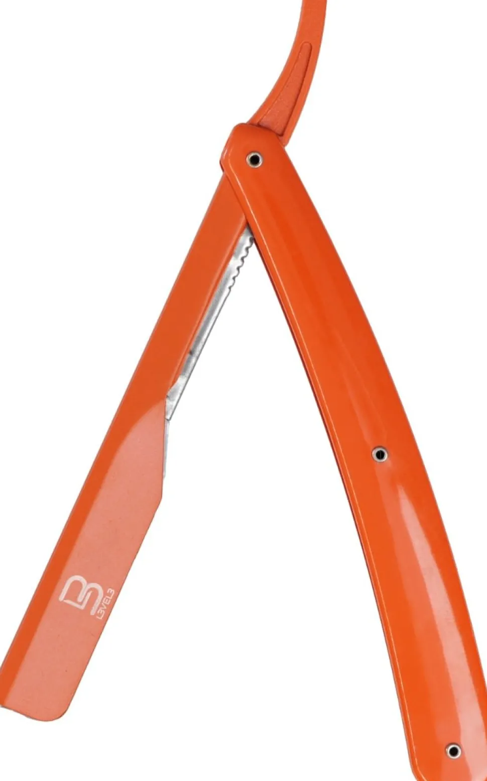 L3VEL3 Straight Razor Holder Orange