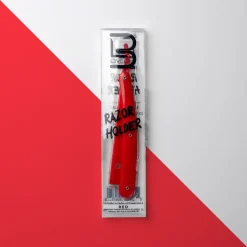 L3VEL3 Straight Razor Holder Red