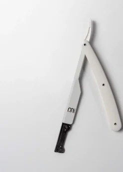 L3VEL3 Straight Razor Holder White