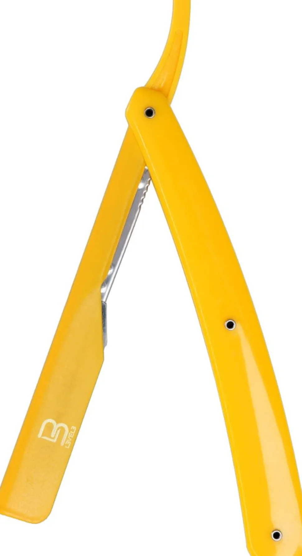 L3VEL3 Straight Razor Holder Yellow