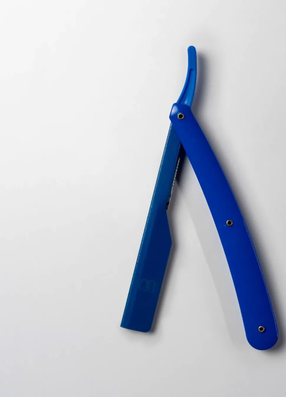 L3VEL3 Straight Razor Holder Blue