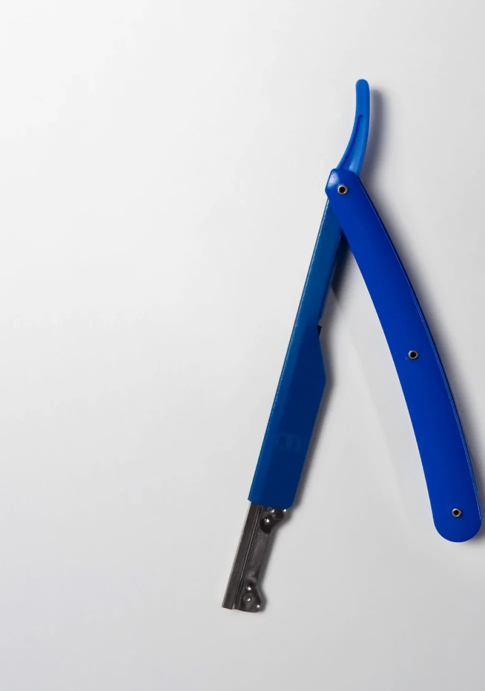 L3VEL3 Straight Razor Holder Blue