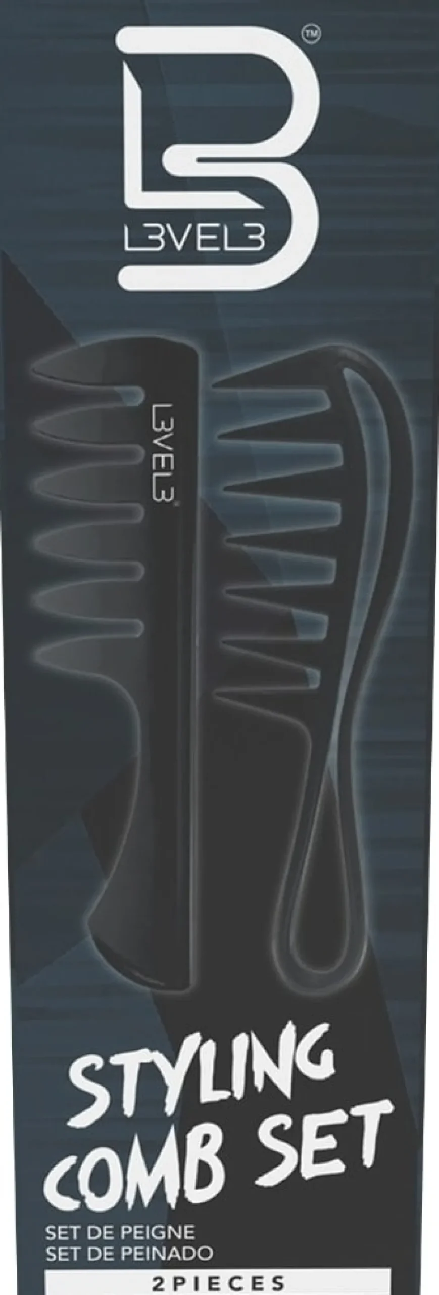 L3VEL3 Styling Comb Set 2 Pcs