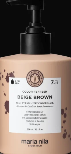 Maria Nila Colour Refresh Beige Brown 7.23 300 ml