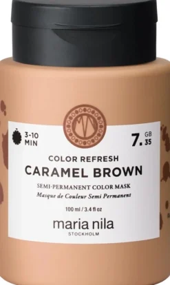 Maria Nila Colour Refresh Caramel Brown 7.35 100 ml