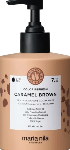 Maria Nila Colour Refresh Caramel Brown 7.35 300 ml