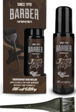 Marmara Barber Temporary Hair Colour Dark Brown - 125 ml
