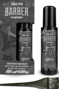 Marmara Barber Temporary Hair Colour Black - 125 ml