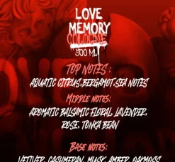 Marmara Love Memory Eau De Cologne 70° - 500 ml