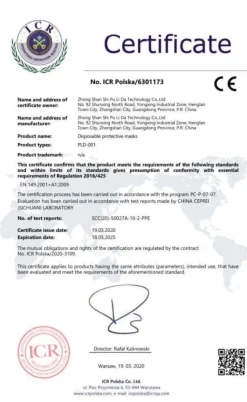 Mask - 3-Layer CE Approved - 20 Pcs (U)