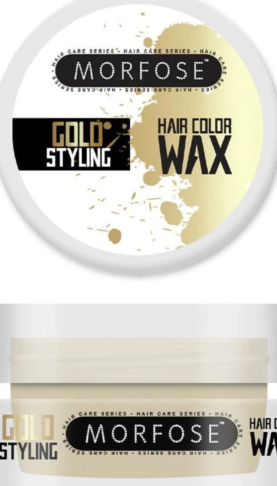 Morfose Color Hair Wax Gold 100 ml
