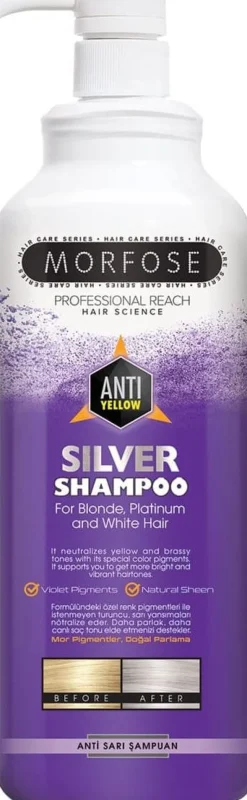 Morfose No Yellow Silver Shampoo 1000 ml