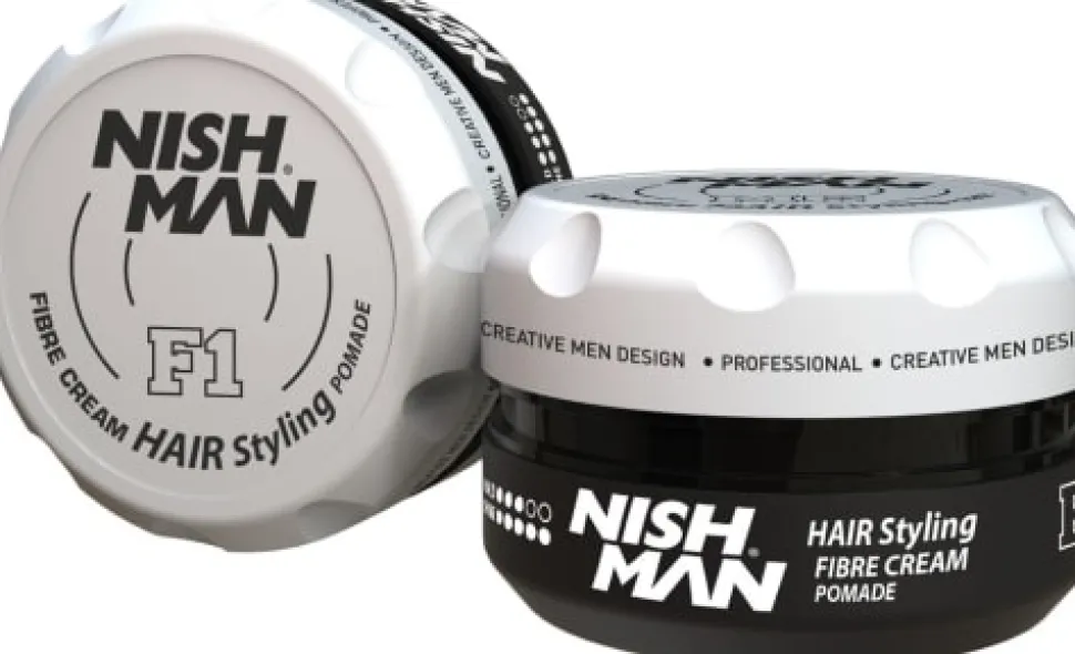 Nishman Hair Styling Fibre Cream Pomade F1 - 100 ml