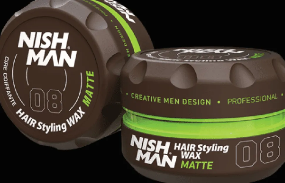 Nishman Hair Styling Wax No.08 Matte - 150 ml