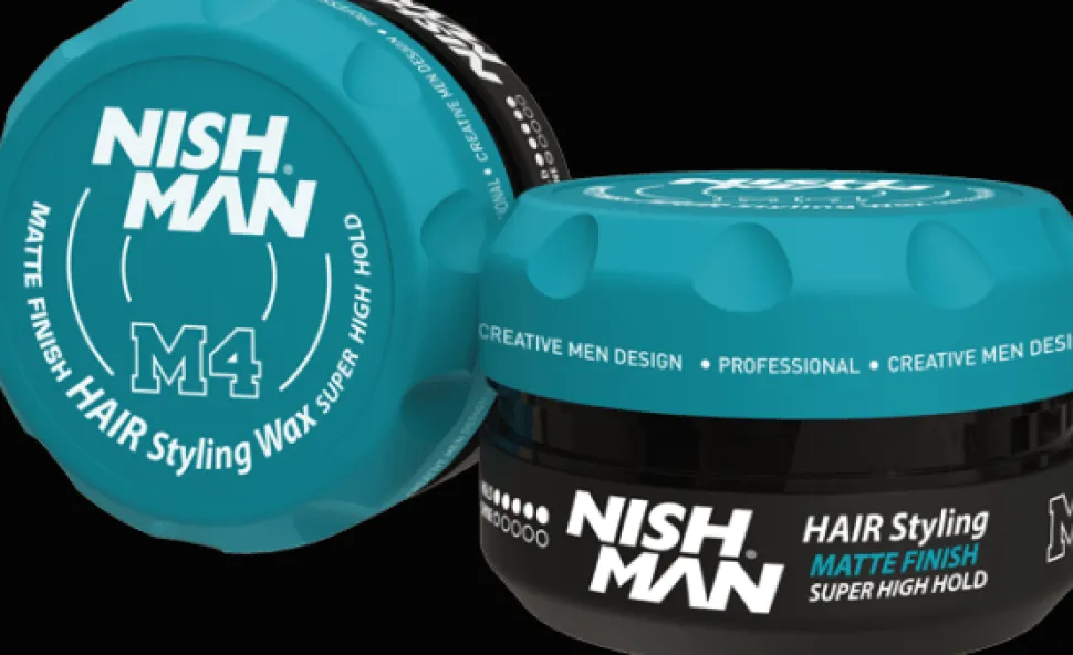 Nishman Matte Finish Super High Hold Wax M4 - 100 ml