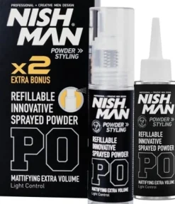 Nishman Refillable Sprayed Powder 20g + 20g