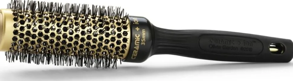 Olivia Garden Ceramic+ion Black & Gold Limited Edition