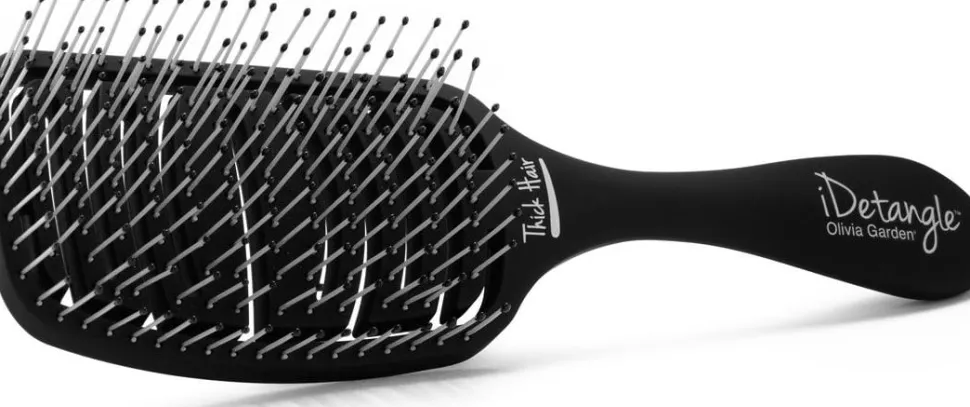 Olivia Garden Essential Care Flex Hairbrush - Thick Hair