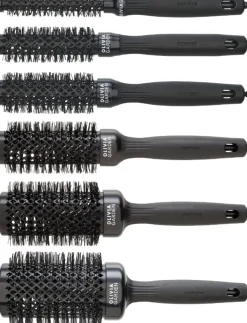 Olivia Garden Expert Blowout Shine Black 20 mm