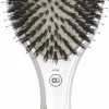 Olivia Garden Expert Care Oval - Boar & Nylon Bristles Silver