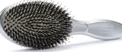 Olivia Garden Expert Care Oval - Boar & Nylon Bristles Silver