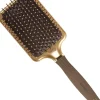 Olivia Garden Expert Care Rectangular Nylon - Gold & Brown Large