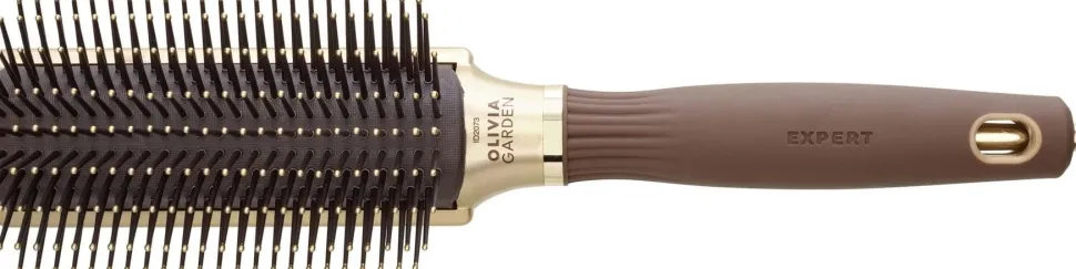 Olivia Garden Expert Style Control - Nylon Bristles Gold & Brown