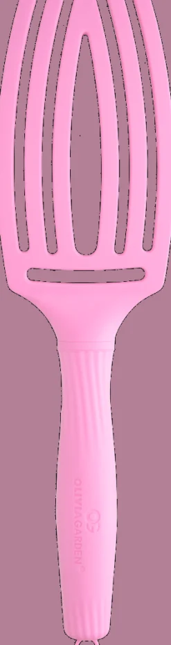 Olivia Garden Fingerbrush Boar & Nylon M Think Pink Pink Tokyo