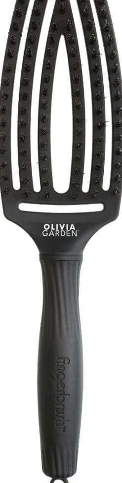 Olivia Garden Fingerbrush Combo Full Black - Medium