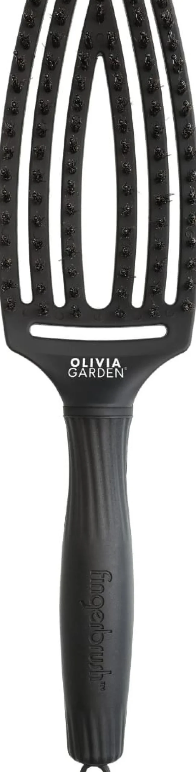 Olivia Garden Fingerbrush Combo Full Black - Medium