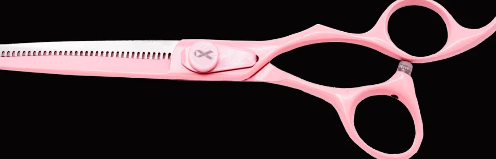 Olivia Garden Set Silk Cut Think Pink 5.75" + Thinner 6" 35 Teeth