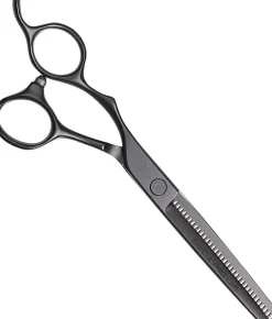 Olivia Garden SilkCut PRO Matt Black 6" - Left Handed Scissors