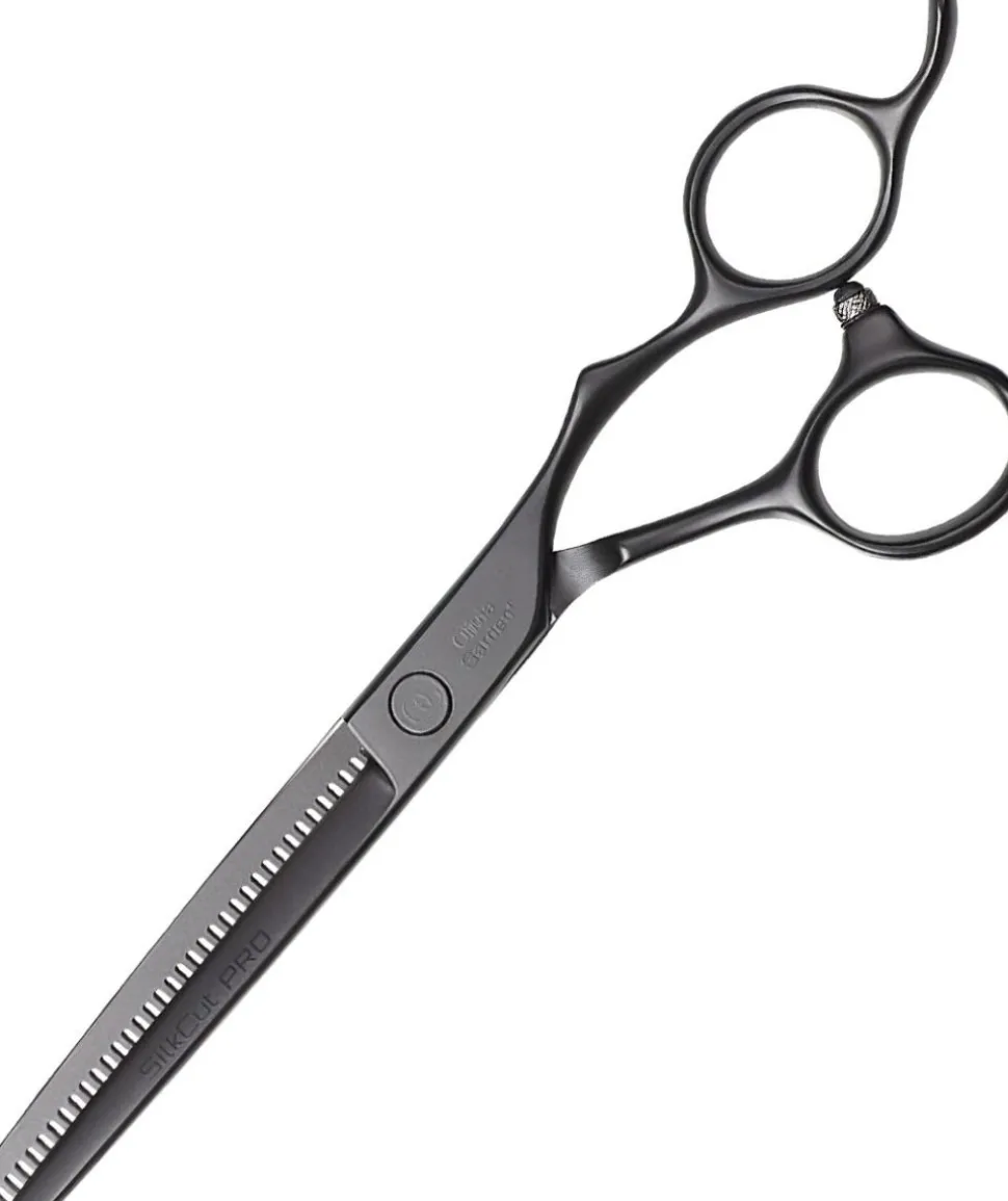 Olivia Garden SilkCut PRO Matt Black Set of 2 - 5.75"