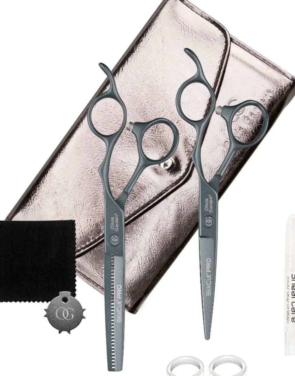 Olivia Garden SilkCut PRO Charcoal Set