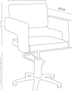 Original Best Buy ODEON Styling Chair