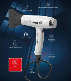 Parlux Elysium White 2300 Watt