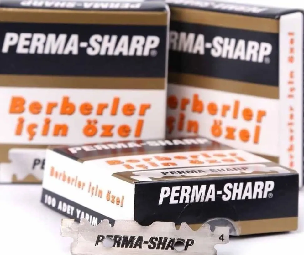 Perma Sharp Half Blades - 100 Blades