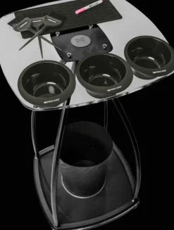 Procare Hair Hostess Trolley - Black Short