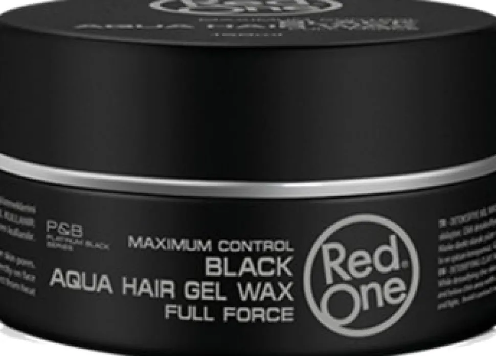 RedOne Black Aqua Hair Gel Wax 150 ml