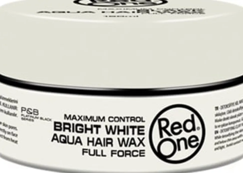 RedOne Bright White Aqua Hair Gel Wax 150 ml