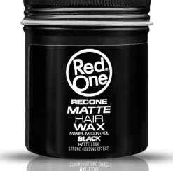RedOne Matte Hair Wax Black 100 ml