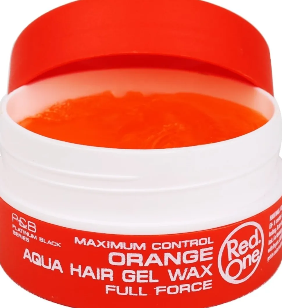 RedOne Orange Aqua Hair Gel Wax 50 ml