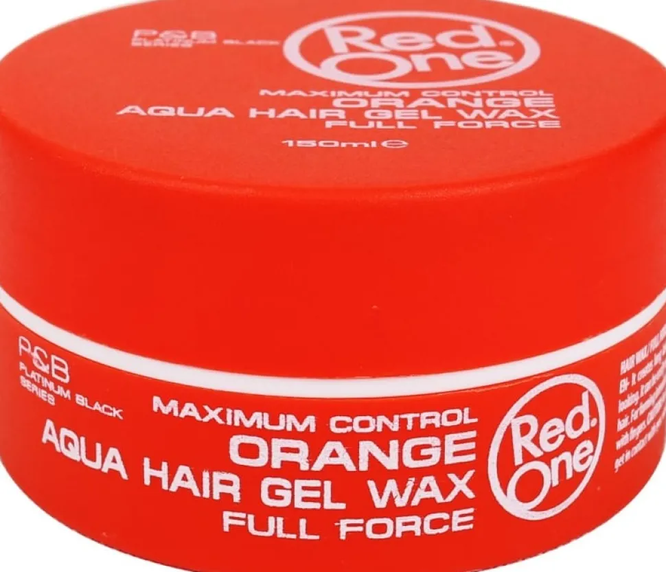 RedOne Orange Aqua Hair Gel Wax 150 ml