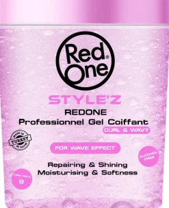 RedOne Style'Z Professional Hair Gel Curl Wavy 483 ml