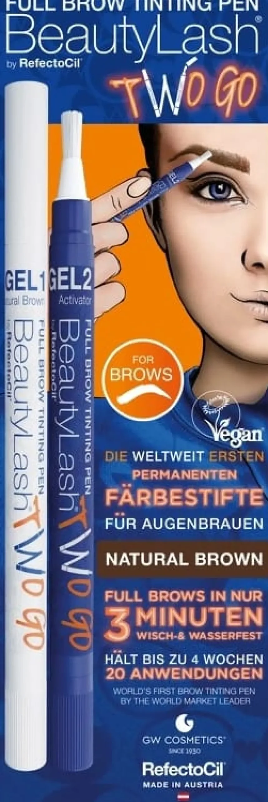 RefectoCil Beautylash By Refectocil Two Go - Natural Brown